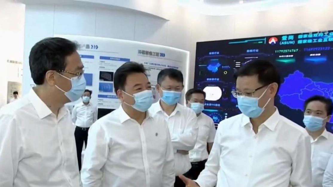 江苏省委副书记、、、省长许昆林考察亚洲必赢科技